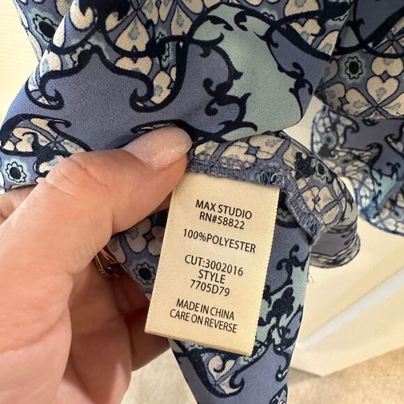 Max Studio halter swing top tunic size S - Picture 5 of 5